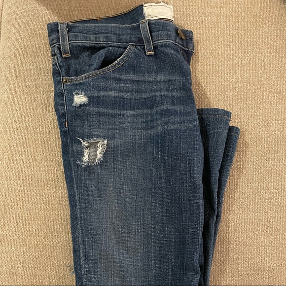 Current Elliot Premium Denim Destroyed Distressed Jeans - Picture 3 of 9